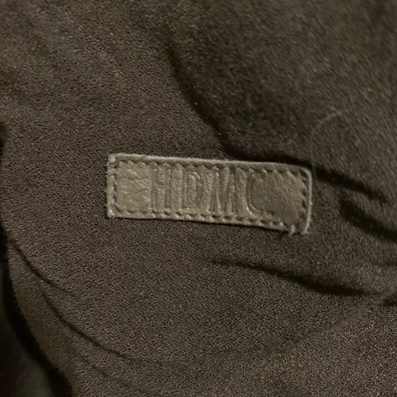 Harley Davidson tie dye zipper shirt blouse top keyhole back womens XL - Picture 4 of 9